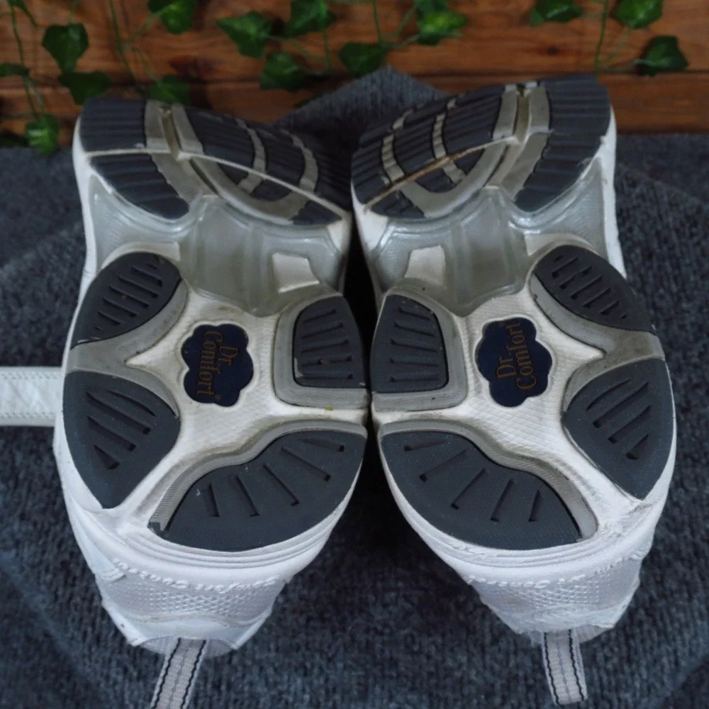 Dr. Comfort Endurance Mens Walking Shoes Size 14M‎ Therapeutic Athletic White